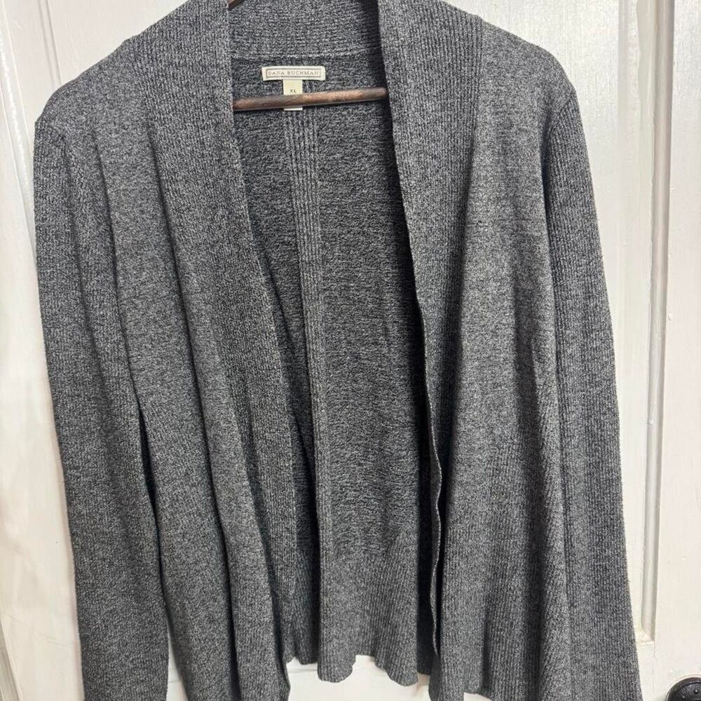 Dana-buchman Women's Grey Cardigan